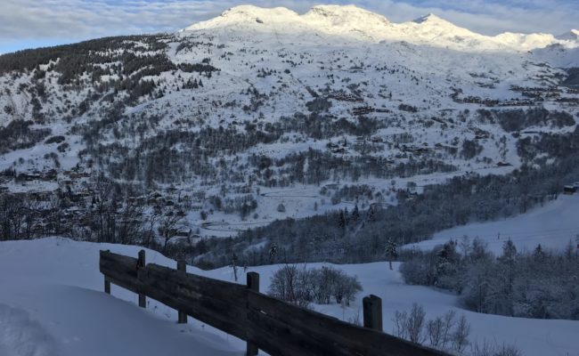 vue sur massif du gros crey